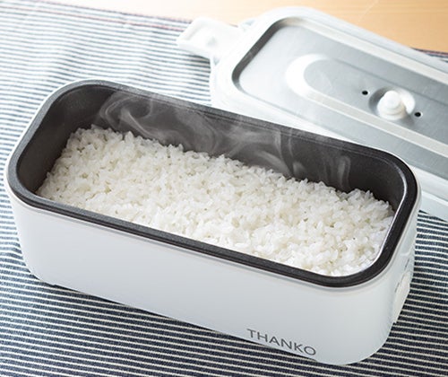 「おひとりさま用超高速弁当箱炊飯器」でいつでもどこでも炊きたてご飯 ～話題の品を使ってみました！超高速弁当箱炊飯器編～